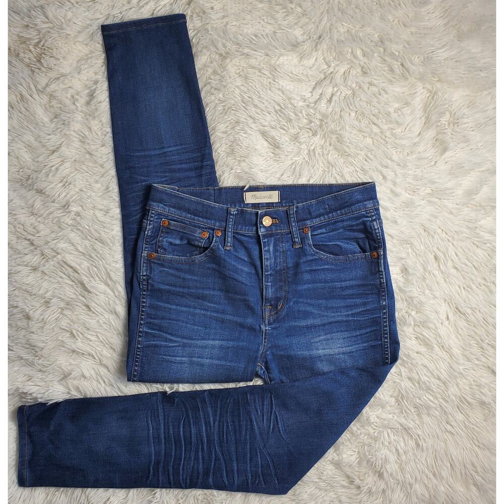 Madewell High Rise Skinny Jeans 28 Tall